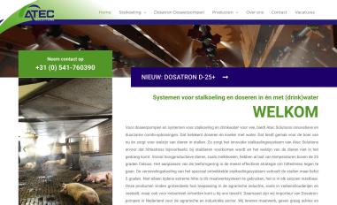Schermafbeelding van atec-solutions.nl