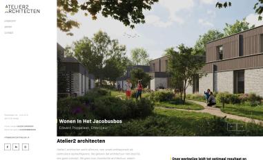 Schermafbeelding van atelier2architecten.nl