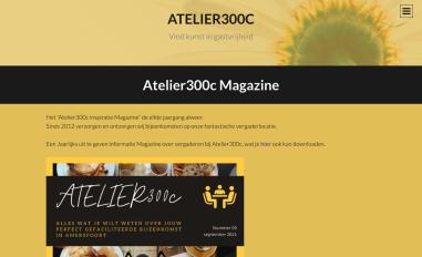 Schermafbeelding van atelier300c.nl