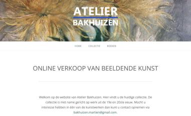 Schermafbeelding van atelierbakhuizen.com
