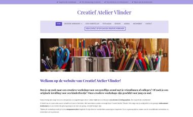 Schermafbeelding van ateliervlinder.nl