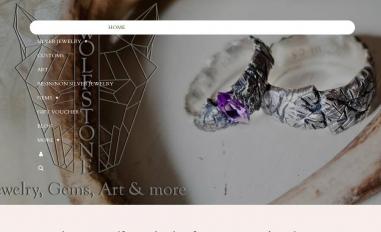 Schermafbeelding van atelierwolfstone.com