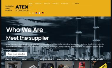 Schermafbeelding van atexworkshop.com