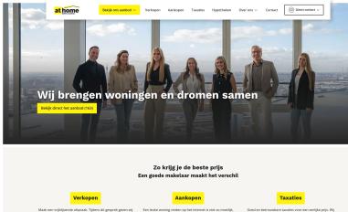 Schermafbeelding van athome-makelaardij.nl