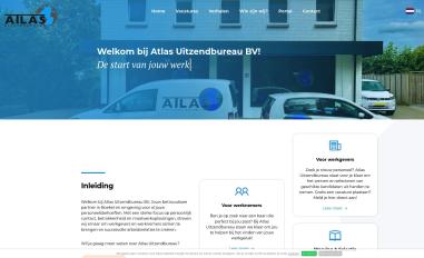 Schermafbeelding van atlas-uitzendbureau.nl