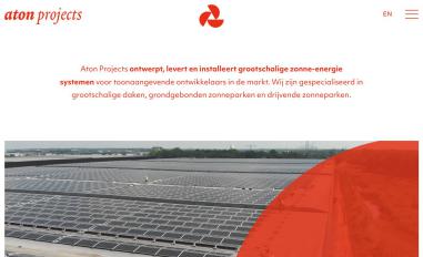Schermafbeelding van aton-projects.com