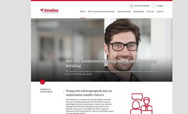 Schermafbeelding van atradius.nl
