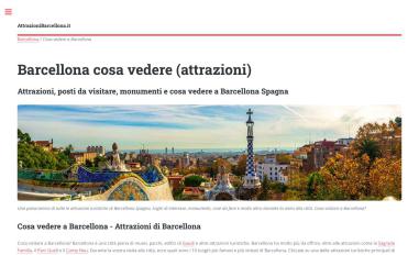 Schermafbeelding van attrazionibarcellona.it