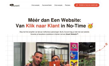 Schermafbeelding van aucourant.nl