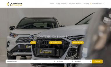 Schermafbeelding van audenaerde-automotive.nl