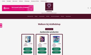 Schermafbeelding van audhdshop.nl