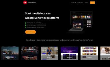 Schermafbeelding van audienceplayer.nl