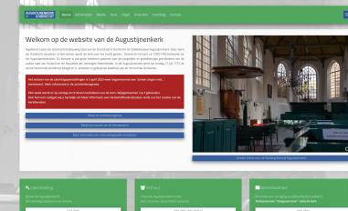 Schermafbeelding van augustijnenkerk.nl