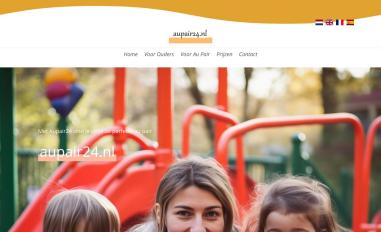 Schermafbeelding van aupair24.nl
