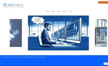 Schermafbeelding van auralytics.ai