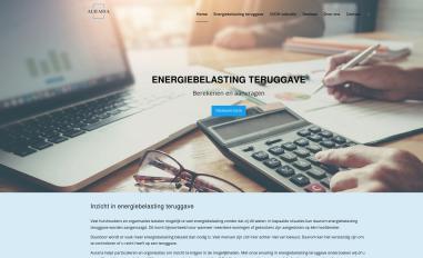 Schermafbeelding van auraria.nl