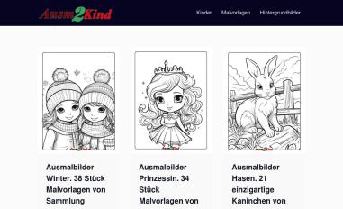 Schermafbeelding van ausm2kind.com