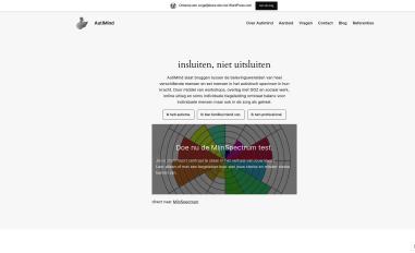 Schermafbeelding van autimindnl.wordpress.com