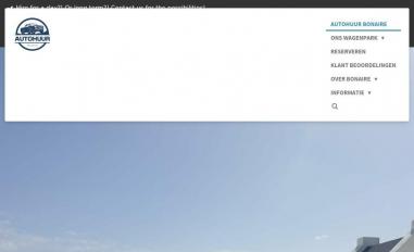 Schermafbeelding van autohuur-bonaire.com