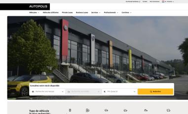 Schermafbeelding van autopolis.lu