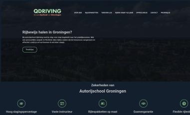 Schermafbeelding van autorijschoolgroningen.nl