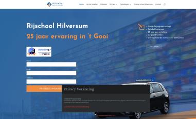 Schermafbeelding van autorijschoolhilversum.nl
