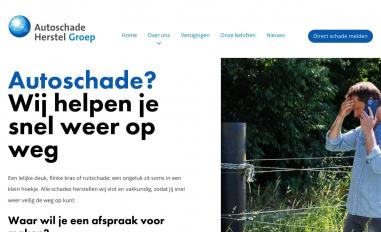 Schermafbeelding van autoschadeherstelgroep.nl