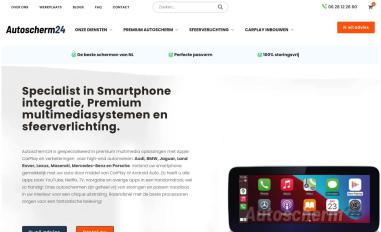 Schermafbeelding van autoscherm24.nl