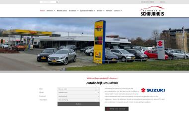 Schermafbeelding van autoschuurhuis.nl