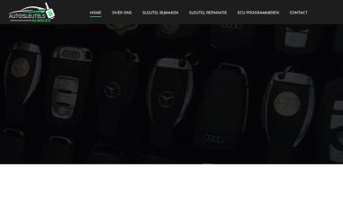 Schermafbeelding van autosleutelsnijmegen.nl