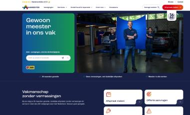 Schermafbeelding van autovakmeester.nl