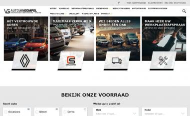 Schermafbeelding van autovangompel.nl