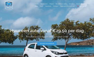 Schermafbeelding van autoverhuurincuracao.nl