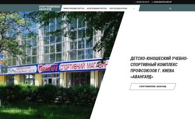 Schermafbeelding van avangardsport.com