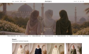 Schermafbeelding van averamode.shop