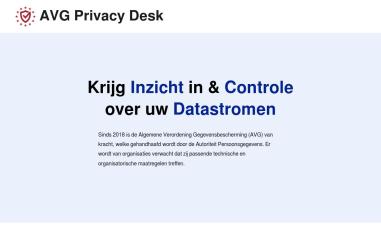 Schermafbeelding van avgprivacydesk.nl