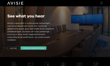 Schermafbeelding van avisie.nl