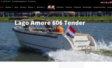 Schermafbeelding van avrwatersport.nl