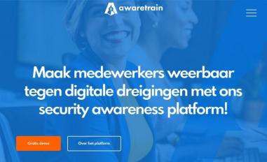Schermafbeelding van awaretrain.com