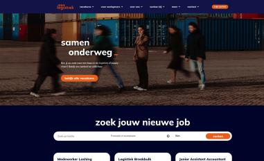 Schermafbeelding van axslogistiek.nl