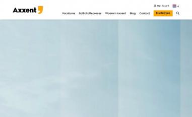 Schermafbeelding van axxent.nl