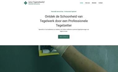 Schermafbeelding van aytuntegelzetbedrijf.nl