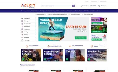 Schermafbeelding van azerty.nl