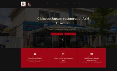 Schermafbeelding van azie-drachten.nl