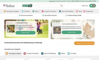 Schermafbeelding van baaslevert.nl