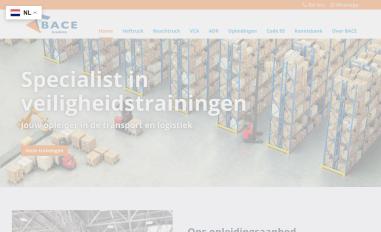 Schermafbeelding van bace.nl