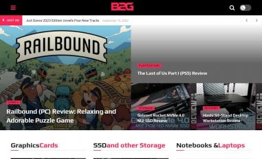 Schermafbeelding van back2gaming.com