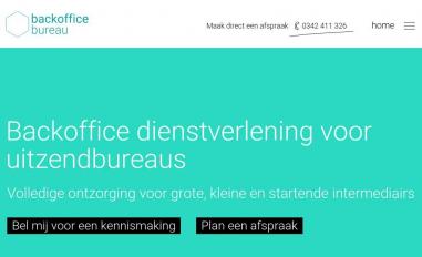 Schermafbeelding van backofficebureau.nl
