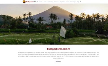 Schermafbeelding van backpackeninazie.nl