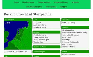 Schermafbeelding van backup-utrecht.nl